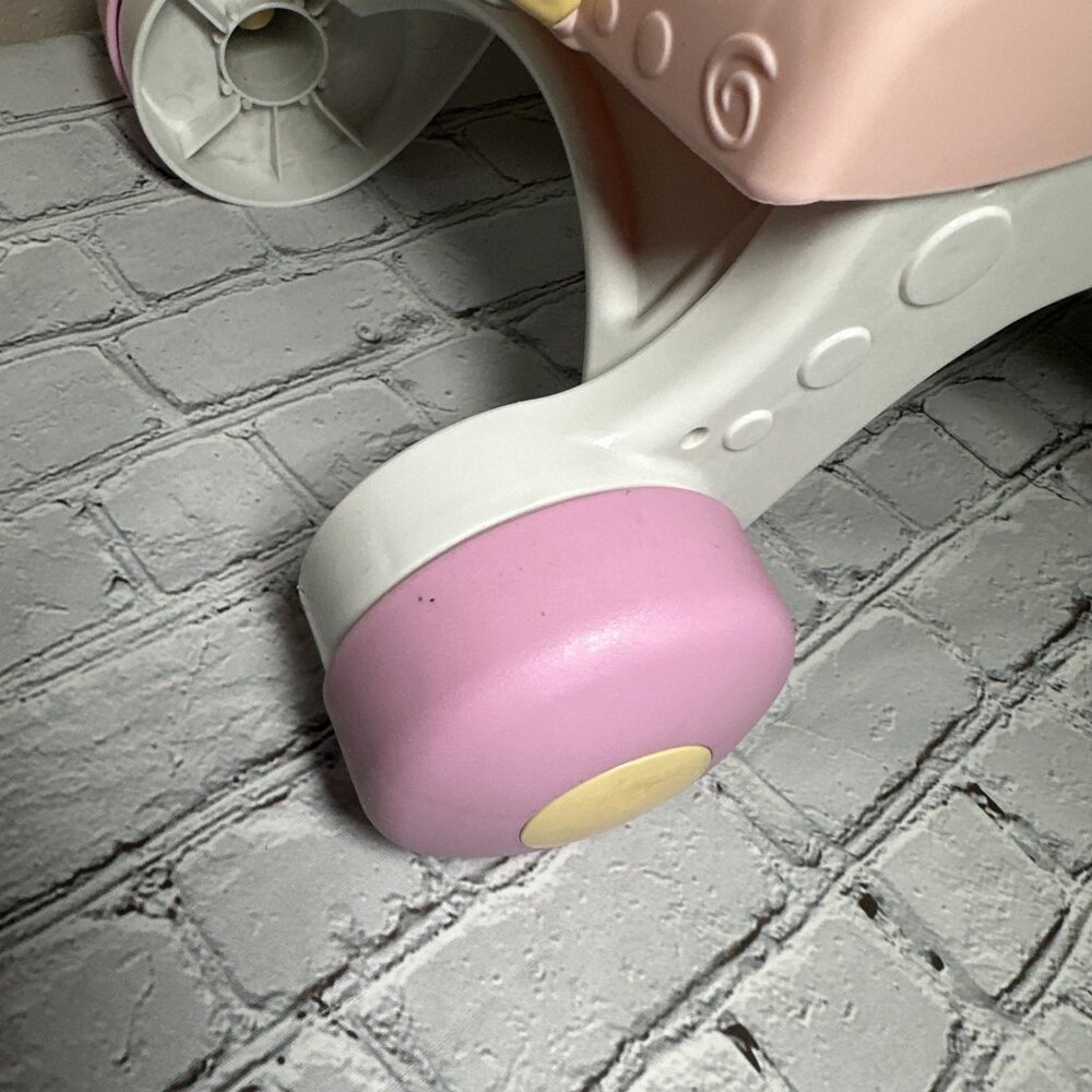 Fisher-Price Brilliant Basics Stroll Along Walker Toy Baby Doll Stroller TESTED - Picture 7 of 16